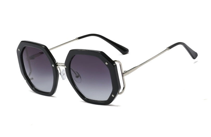 The New Brand Design Square Luxury Sunglasses Men Women