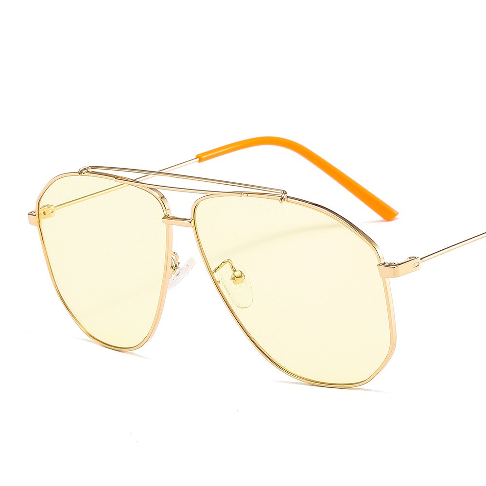 Unisex Pilot Sunglasses Women Men Luxury Double Beam Sun Glasses