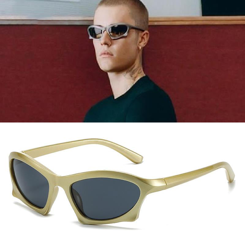 Y2k Goggle Sunglasses Men Women Brand Design Vintage Mirror Sport Trends