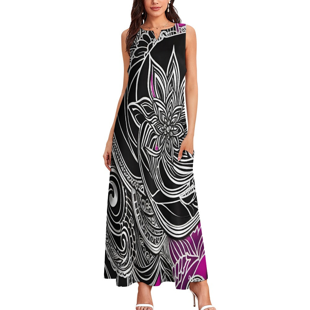 Rich and Rich Abstraction Dress