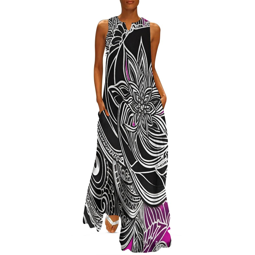 Rich and Rich Abstraction Dress