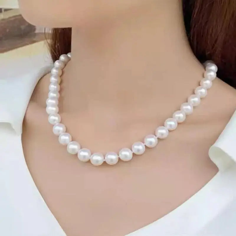 925 sterling silver Pearl necklace