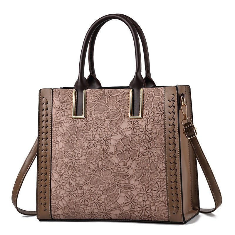 Crossbody Bag Womens New Simple Style Shoulder Bag Soft Leather Bag