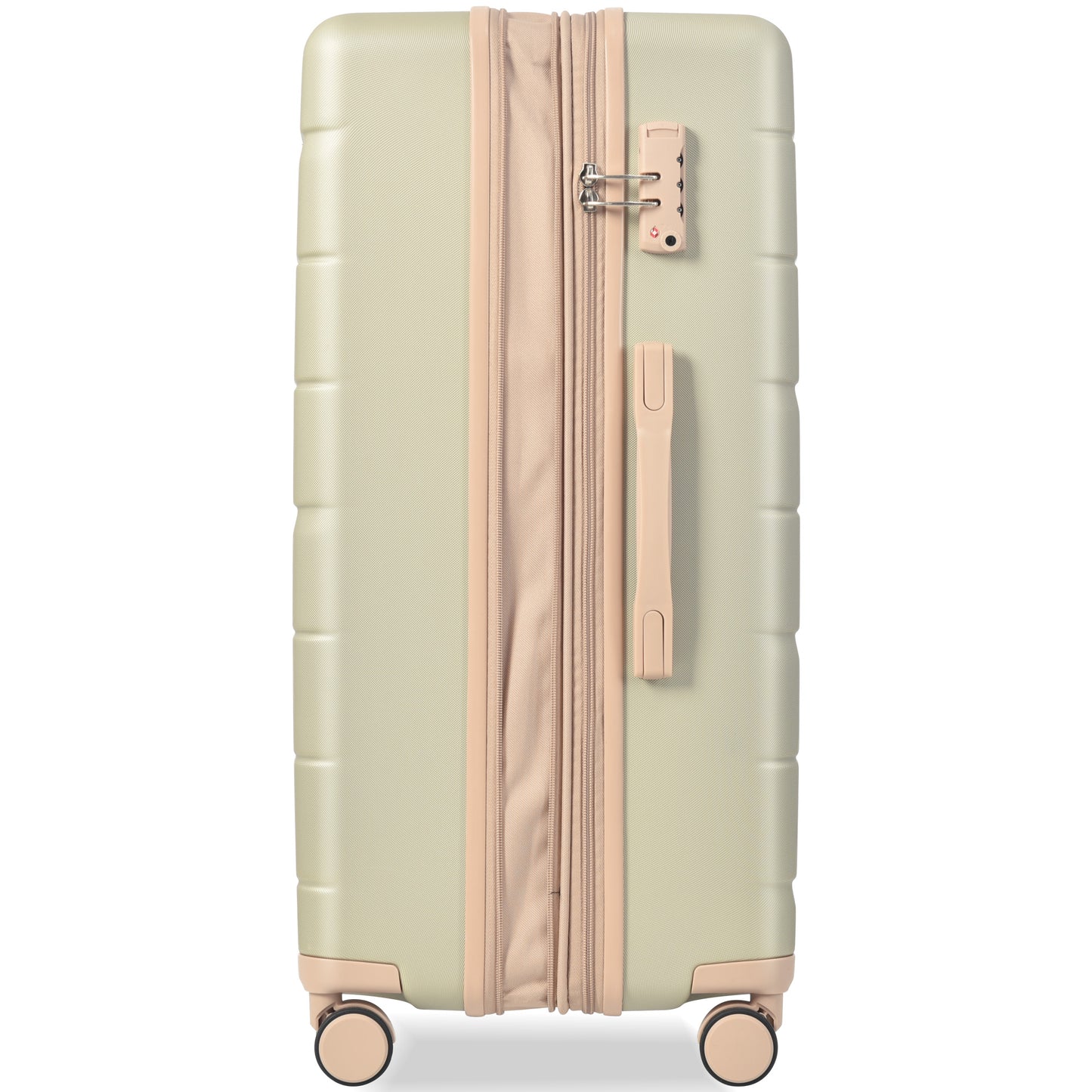 Golden Green Luggage Sets 3 Piece Suitcase Set 20/24/28