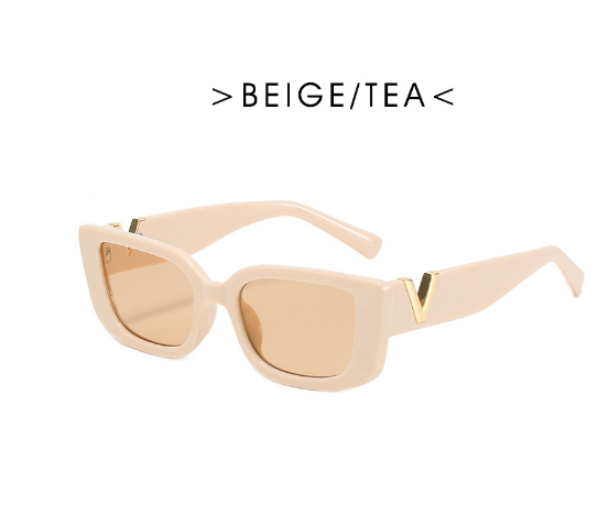Small Frame Cat Eye Sunglasses for Women Luxury V Sunglasses Men Fashion New Colors Sunglasses