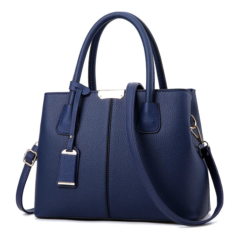 Women Bag Vintage Casual Tote Top-Handle Women Messenger Bags Shoulder student Handbag Purse Wallet Leather
