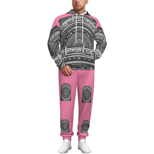 R&RH Unisex Graphic Design Rose Sweatsuit