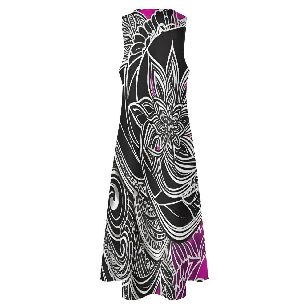 Rich and Rich Abstraction Dress