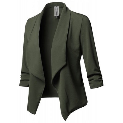 women blazers and jackets Plus size Black chamarras de mujer Blazer feminino bleiser casual office lady Autum outerwear blaser
