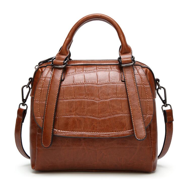 women Shoulder bag leather chain handbags Cross body Pure color womens handbag crossbody bags purse